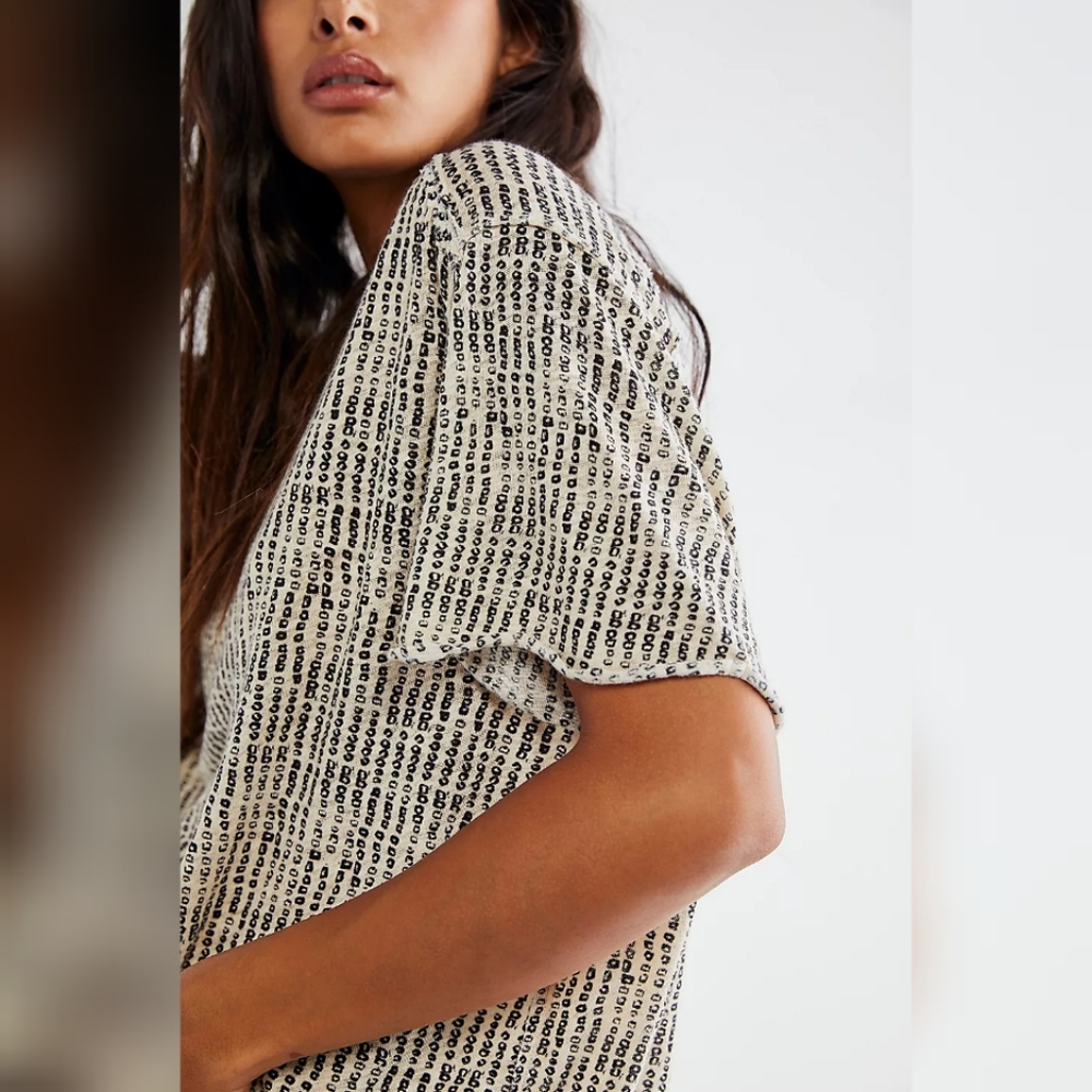 NWT Free People Bali Backpacker Tee - Picture 3 of 3